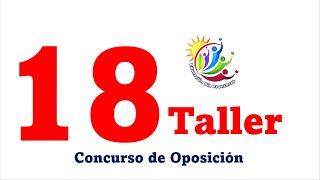 Taller No 18 / Concurso de Oposición Docente / Deducción Lógicas