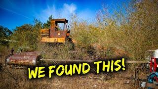 We found His Dad's Barko log loader LEFT BEHIND 26 years ago! Will it start?