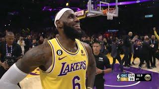 LeBron James passes Kareem Abdul Jabbar scoring record with fadeaway vs OKC