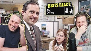 British Guys HILARIOUS The Office Reaction | Season 2 Episode 21 (Conflict Resolution)