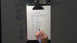ATENÇÃO ESTUDANTE #matematica #raciociniologico