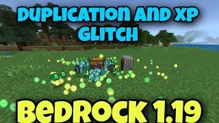 Minecraft Bedrock 1.20 XP GLITCH AND DUPLICATION GLITCH TUTORIAL (PS, SWITCH, XBOX, PE, MCPE)