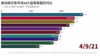 新加坡股票交易市场：10大蓝筹股盈利对比