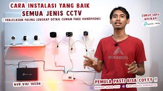 Cara Pasang CCTV Sendiri Mudah Dijamin Faham [Pemula]