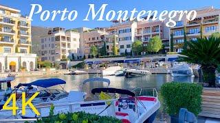 Tivat, Porto Montenegro  November Walk ️ 2023 4K 60fps Walking Tour with Captions