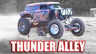 MEGA TRUCK RACING INVADES THUNDER ALLEY