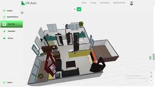 Fastest 2D floor plan to 3D floor plan and tour conversion. AI recognition and rendering