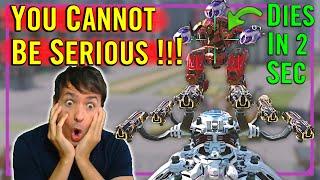 NO, seriously... JUST NO! War Robots