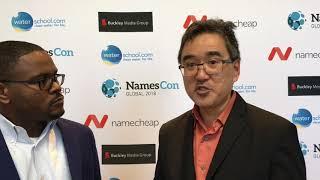 NamesCon: Kickstart Commerce Interviews DJ Chuang from .BIBLE Registry.