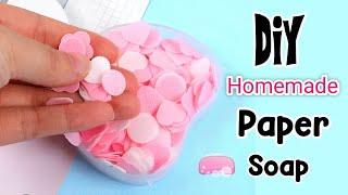 Paper Soap Making At Home  Paper Soap • How To Make Paper Soap • DIY Paper Soap•Homemade Paper Soap