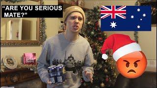 Australian Dislikes His Christmas Gift