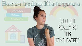 ️ KINDERGARTEN HOMESCHOOL CHAT: how and why we KEEP IT SIMPLE