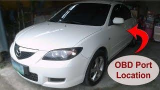 Mazda 3 OBD Port Location