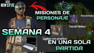 MISIONES DE PERSONAJE (BEN) SEMANA 4 PUBG NEW STATE DESBLOQUEAR Y CÓMO EQUIPAR PERSONAJE - MrSweet