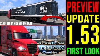 ATS 1.53 Update First Look NEWS  Preview Gameplay der 1.54 OPEN BETA