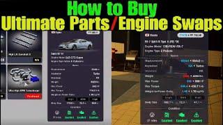 How to Buy Engine Swaps and Ultimate Parts | Gran Turismo 7 Update 1.34