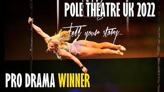 Pole Dance Winner - Anete Blaua - Pole Theatre UK 2022