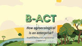 Business Agroecology Criteria Tool: How agroecological is an enterprise?