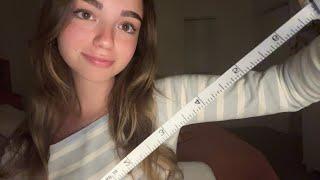 ASMR | measuring your face