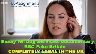 UKA: Essay Writing Services Documentary - BBC Fake Britain