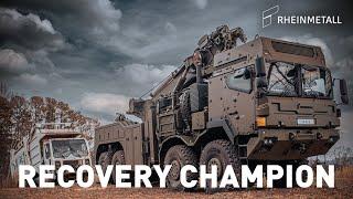 Rheinmetall HX Recovery Truck Performance