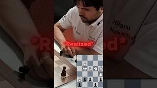 when Hikaru Nakamura faced a 13 years old prodigy  #chess #hikarunakamura #shorts