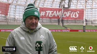 Captain's Run At Aviva Stadium | Richie Murphy | #IREvFRA