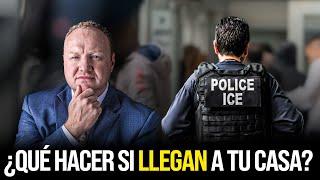 ¿⁣Qué hacer si inmigración llega a tu casa?