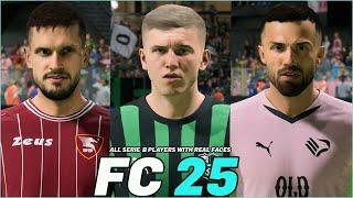 FC 25 | ALL SERIE B PLAYERS REAL FACES