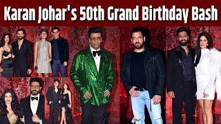 Inside Full Video of Karan Johar's 50th Grand Birthday Bash