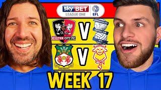 LEAGUE 1 WEEK 17 PREDICTIONS