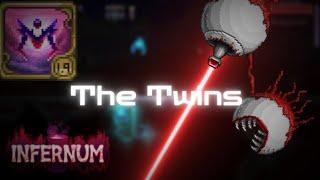 The Twins Melee - Infernum Mode Expert Terraria Calamity 2.0.3