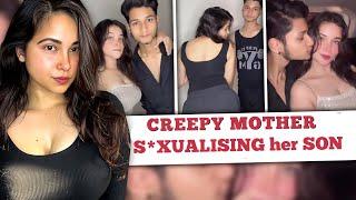 Mother-Son WEIRD & PROBLEMATIC RELATIONSHIP EXPOSED || USING Son for content & Promoting vulgarity