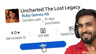 How To Download "UNCHARTED THE LOST LEGACY" On Mobile ||@TechnoGamerzOfficial Uncharted gameplay