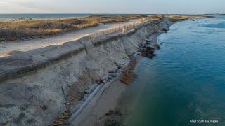 Extreme Erosion at Cupsogue Outer Beach