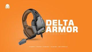 HEADSET GAMING DELTA ARMOR SERIES DARI DIGITAL ALLIANCE!!