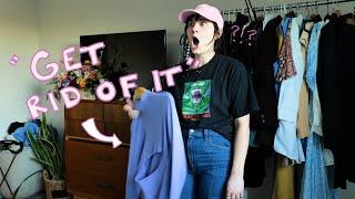 My Fiancé Declutters My Entire Closet + We Redid Our Bedroom!