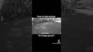 How to take group photos?