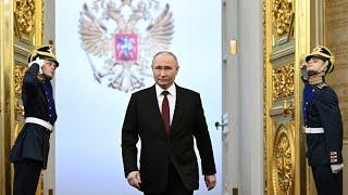 Владимир Путин в 5-й раз вступил в должность президента России