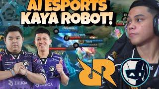 AI ESPORTS TIBA-TIBA KAYA ROBOT RAPIH BANGET !! RRQ HOSHI VS AI ESPORTS MATCH 2 - ESL SPS