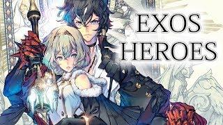 Exos Heroes CBT Gameplay Legendary Characters Skill Preview & 300 Draws Mobile