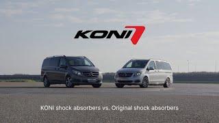 Shock absorber comparison | Fitting a Mercedes V-Class with KONI shocks