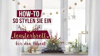 How to Fensterdeko: So stylen Sie ein Fensterbrett im Advent | Westwing Dekorieren