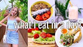 Realistic teen WHAT I EAT IN A DAY at home!