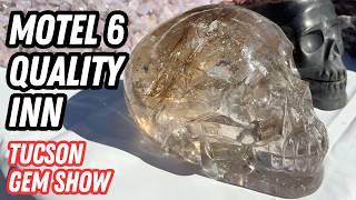 Tucson Gem Show Day 4 | Quality Inn & Motel 6 | Crystal Shop with Me!