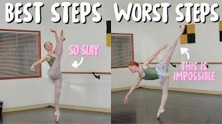 THE BEST VS WORST BALLET STEPS