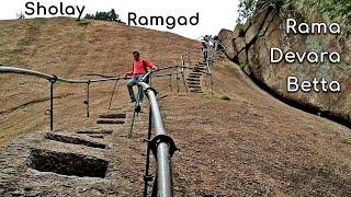 Ramadevara Betta Trek Ramgad of Sholay shooting location Vulture Sanctuary Ramanagara near Bangalore