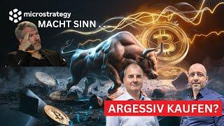 Ein Bitcoin korrigiert nicht, er wird nur günstiger? MicroStrategy | DAX | DOW Jones