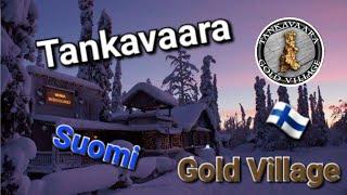 Tankavaara. Gold Village. Музей золотадобычи в Финской Лаппландии.