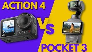 Dji Action 4 & Pocket 3 Karşılaştırma | Hangisini Niçin Seçmeliyim? | #dji #pocket3 #action4